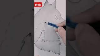 How to draw a wolflomri [upl. by Eserrehs645]