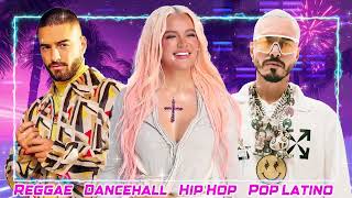 Karol G J Balvin Maluma Shakira Ozuna 🌴🎆 BEST REGGAETON MUSICA MIX 2024 ✨ LO MAS NUEVO ✨ [upl. by Pietra]