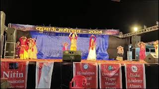 Splendid performance of our school students kumaun mahotsav almora 202425 minervarays2011 [upl. by Aynekal]