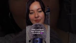 ASMR limpieza energética 🌙💜 relaxing relax satisfying crystals asmrespañol asmr tingles [upl. by Bartie990]