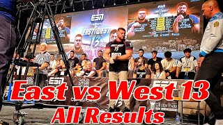 East vs West 13  All Supermatches Result [upl. by Otiv655]