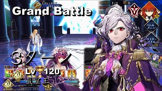 FGO Kirschtaria Wodime Grand Battle Lv90 Boss Fight Lv120 Cave King Monte Cristo 3 Turn Kill [upl. by Otero]