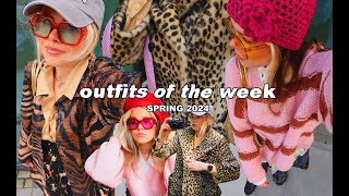 Outfits of the week  Depop Orders  Thrift Finds  SPRING 2024 FASHION  Aisling Duffy [upl. by Inaja799]