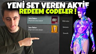 PUBG MOBİLE REDEEM CODE 2024 😲 SET VEREN YENİ REDEEM CODELER KANITLI  REDEEM CODE PUBG MOBİLE [upl. by Nealy549]