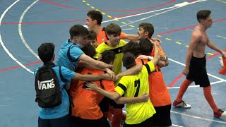 RESUM Gràcia Futbol Sala Club  CFS Eixample Divisió Honor Juvenil FS [upl. by Abas961]