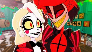 Alastor e Charlie RESPONDEM em Hazbin Hotel Vr [upl. by Haya341]