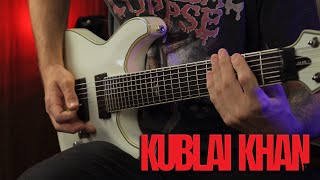 Kublai Khan TX  Swan Song GUITAR COVER [upl. by Winsor]