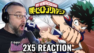 MY HERO ACADEMIA 2X5 REACTION quotCavalry Battle Finalequot Boku No Hero Academia [upl. by Seow]