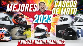 Los MEJORES CASCOS DE MOTO ¡Guía definitiva 2023 🚨 [upl. by Chemash]