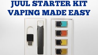 JUUL Starter Kit  Vaping Made Easy  REVIEW [upl. by Evers323]