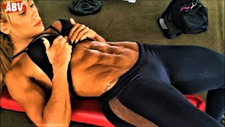 MARVELOUS SIX PACK MUSCLE GIRL ABS WORKOUT [upl. by Fiel]