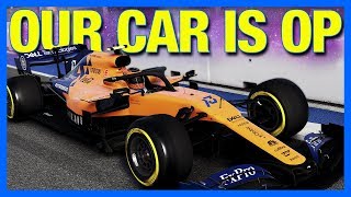 F1 2019 Career Mode  OUR CAR IS OP Part 17 [upl. by Edva861]