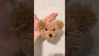 Pom Pom Teddy Bear 🧸 shortsfeed shorts [upl. by Cohn]