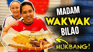 Famous MUKBANG Filipino Restaurant in Dubai Madam WAKWAK [upl. by Frederic756]