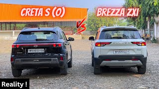 आख़िर आपको CRETA लेनी चाहिए या BREZZA देखिए इस वीडियो में  Hyundai Creta vs Maruti Suzuki Brezza🔥 [upl. by Elaina]