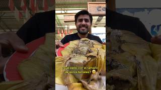 Mercado 20 de Noviembre tamales GIGANTES rico shortvideo shorts foodie foodies oaxaca mercado [upl. by Lipfert]