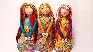 PREVIEW How to Create a Cloth Doll  Part 2  with Barb Owen  HTGC Member Class s02e07 [upl. by Htebzile854]