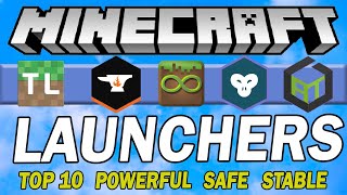 Top 10 Best Minecraft Launchers That Actually Work [upl. by Nosdrahcir]