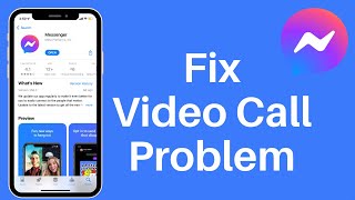 How to Fix Video Call Problem on Messenger iPhone 2022 [upl. by Velvet]