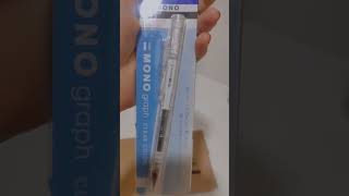 ASMR Tombow Mechanical Pencil Monograph Clear Color 05mm Clear [upl. by Layla]