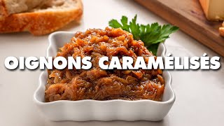 Oignons caramélisés  Comment caraméliser des oignons [upl. by Bliss241]