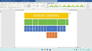 Cómo hacer un Organigrama en Word [upl. by Ahsoyek873]