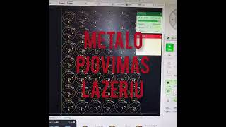 METALO PJOVIMAS LAZERIU [upl. by Geanine]