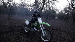 Beginner on a KX 250 [upl. by Esbenshade]