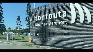 Driving 🏝️New Caledonia🏝️ TONTOUTA Noumeas airport Welcome you [upl. by Aisul]