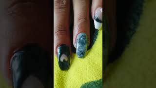 Nail art💅🖤nailart nailartdesigns [upl. by Lena]