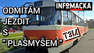 Odmítám jezdit s plašmyšem  InfoMACka [upl. by Ecyt]