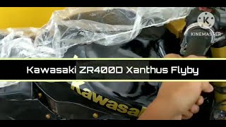 ZR400D Kawasaki Xanthus Flyby trending [upl. by Stevana]