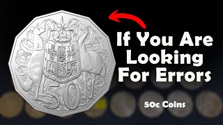 If You Are 👀 Looking For Errors 50c Coins [upl. by Nilknarf11]