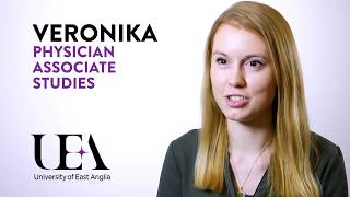 Physician Associate Studies  Life as an Physician Associate student at UEA  Veronika [upl. by Atined725]