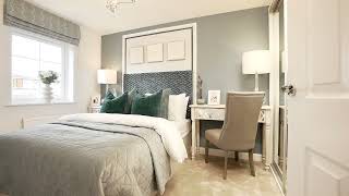 Barratt Homes  Penning Fold Penistone  The Windermere 4 bed Show Home [upl. by Idissac693]