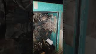 Genset Denyou 15 KVA issue reserve issue Indian heater due to radiator chauk replace radiator [upl. by Verile]