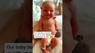 Nothing Down About This Adorable NewBorn downsyndrome fyp babyboy [upl. by Adnyc]