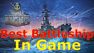 World of Warships Simply The BEST Battleship In Game [upl. by Nana]