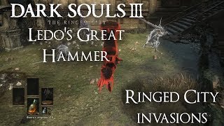 Dark Souls 3 TRC PvP Молот Ледо  Вторжения [upl. by Herb]