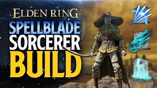 Elden Ring Spellblade Sorcerer Intelligence Build 2024 [upl. by Oynotna248]