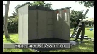 How to build Apex 8x6 shed Keter Sheds at Swim Inmp4 [upl. by Arym643]