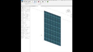 3d schematic unitised curtain wall drawing Tutorial video Rhino inside revit [upl. by Allimaj]