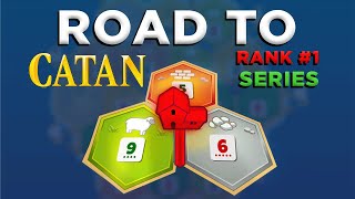 Retired Catan Pro Climbs the Ranked Ladder Game 6 [upl. by Srevart839]