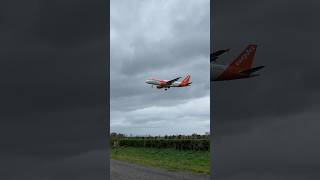 EasyJet landing into BFS 10 [upl. by Latty367]