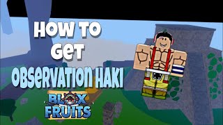 how to get observation haki in blox fruits [upl. by Kaylee]