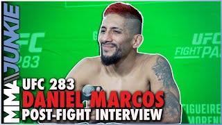 Perus Daniel Marcos Scores Knockout Win In Octagon Debut  UFC 283 [upl. by Hanavas]