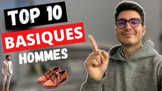 10 BASIQUES HOMMES pour avoir un STYLE CASUAL éviter les erreurs [upl. by Lancelle]