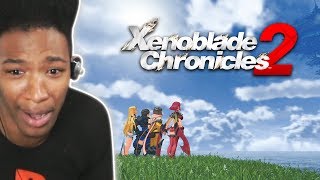 EMOTIONAL ETIKA REACTS TO XENOBLADE CHRONICLES 2 TRUE ENDING [upl. by Illak245]