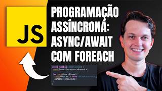 Como fazer async await no foreach [upl. by Jacquie659]