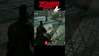 That zombie had the Rifle in hand  Zombie Army 4 shorts [upl. by Karlan]